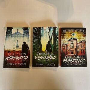 Operation Crime Thriller Book Set by Helen C. Escott